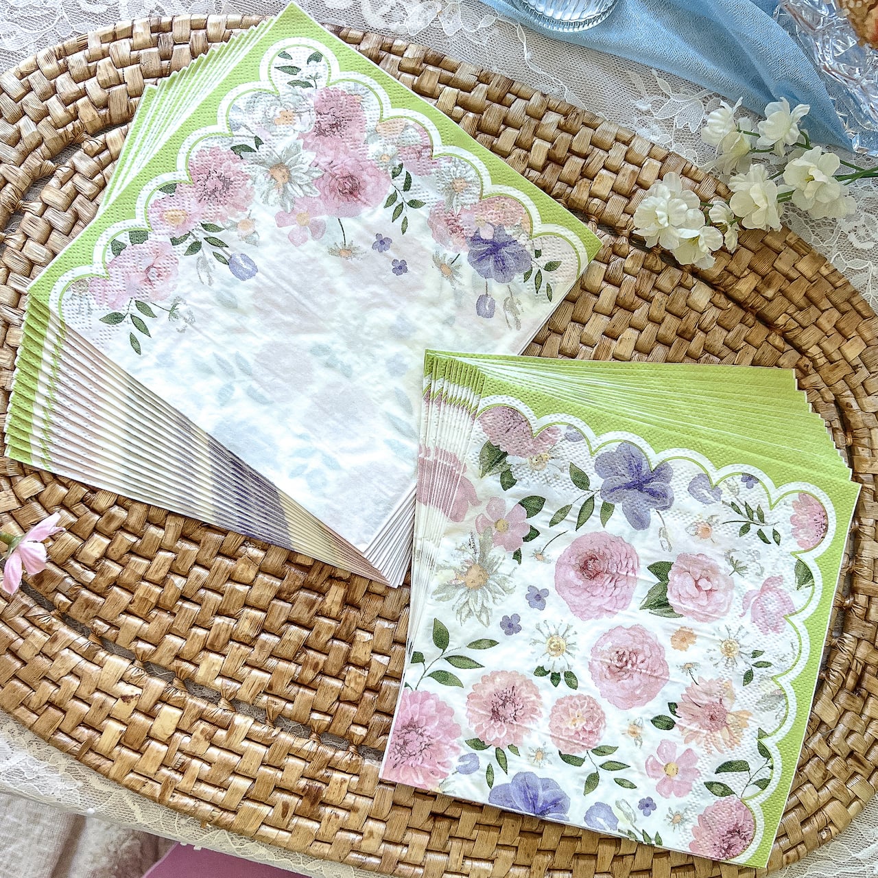Kate Aspen® Tea Time Party 2-Ply Paper Napkins Set